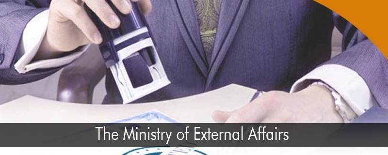 The Ministry of External Affairs 